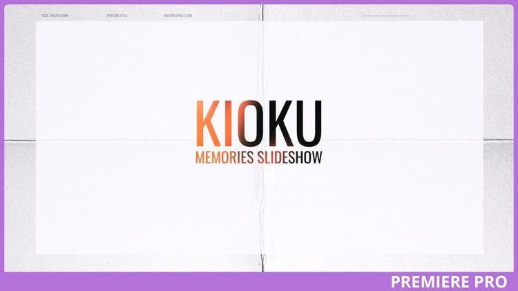 纪念回忆幻灯片remiere Pro模板素材