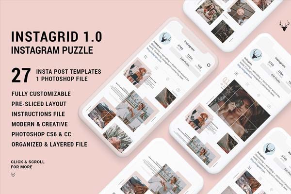 素材库下午茶：社交图片广告模板素材库精选