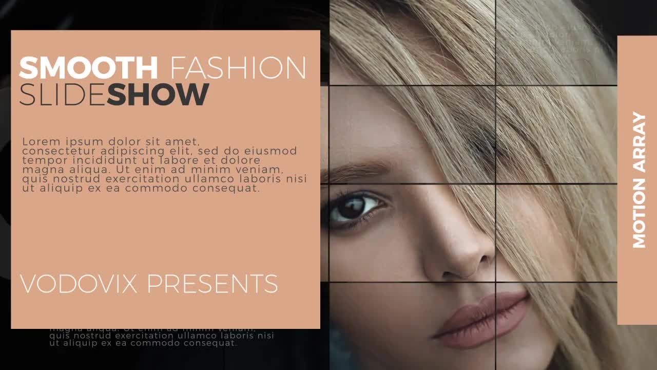 流畅的时尚幻灯片素材库精选AE模板