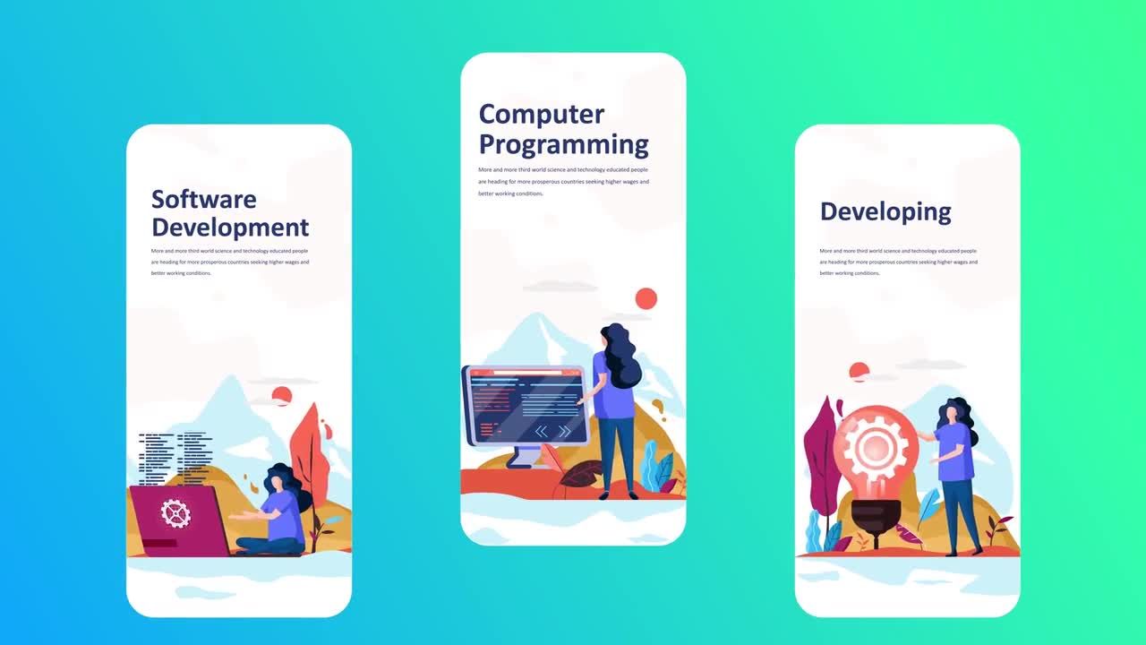 手机新品发布宣传视频特效素材库精选AE模板