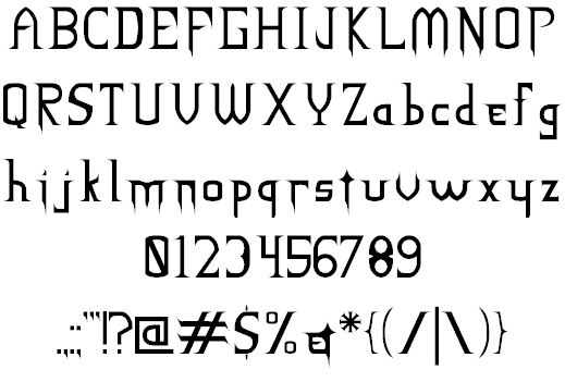 NECK ROMANCER font插图3