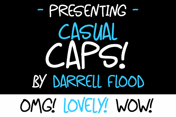 Casual Caps font插图