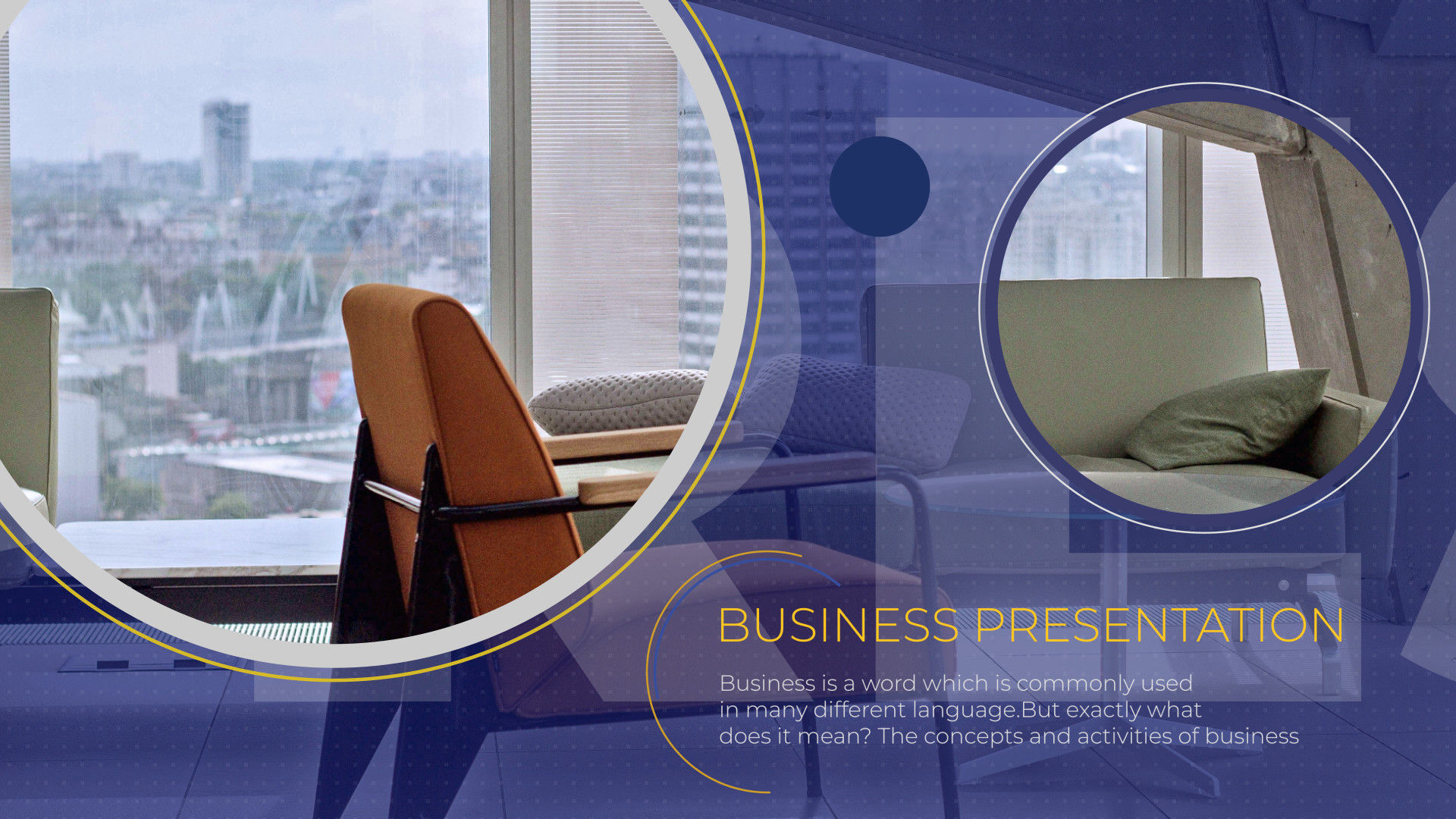 公司会议业务图文介绍演示素材库精选AE模板