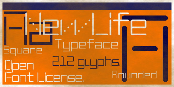 NewLife-Square font插图