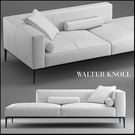 Darwin双人沙发素材之家精选3D模型