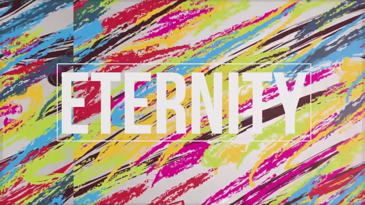 毛刺文字介绍动画素材库推荐PR模板