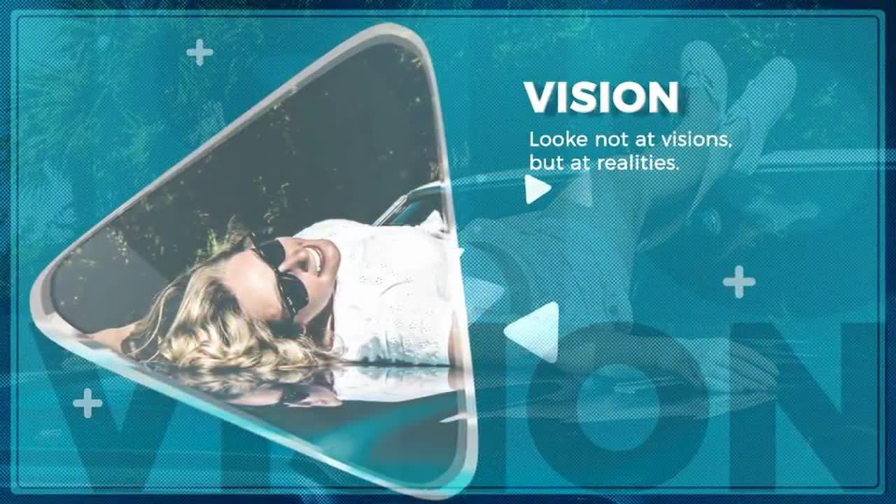 彩虹色促销活动素材库精选AE模板