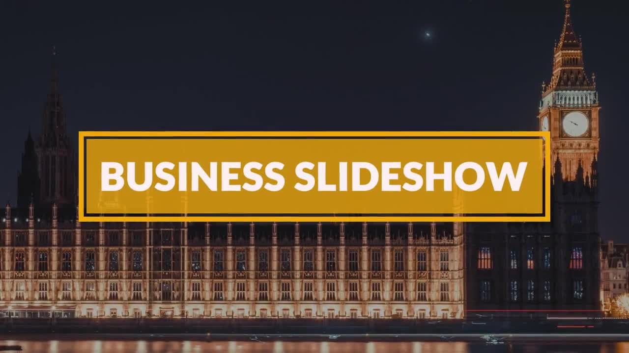 商务演示幻灯片素材库精选AE模板