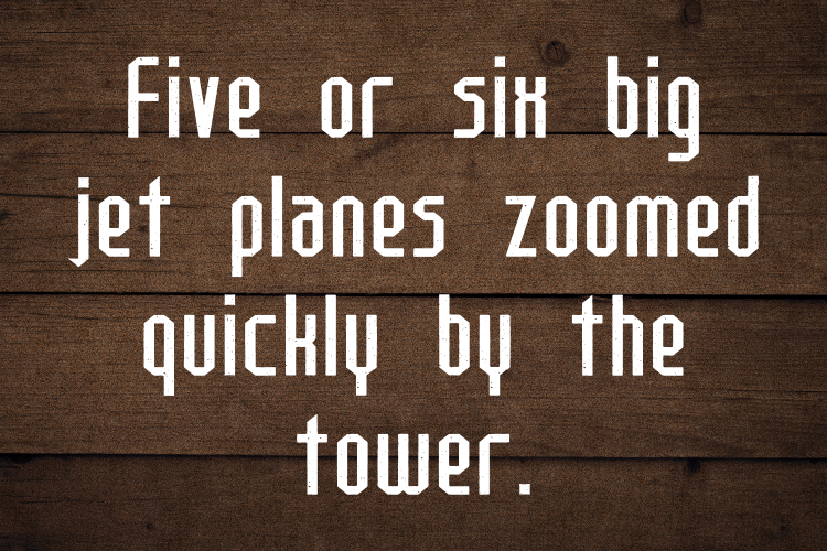 Vintage Jack Regular Font插图2