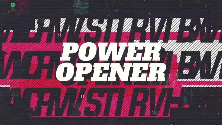 活力酷炫的过渡效果素材库精选AE模板