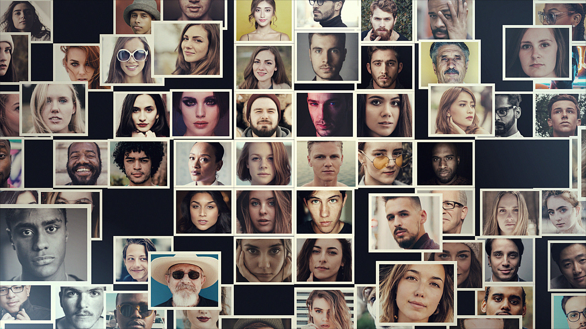 酷炫的马赛克企业Logo展示素材库精选AE模板