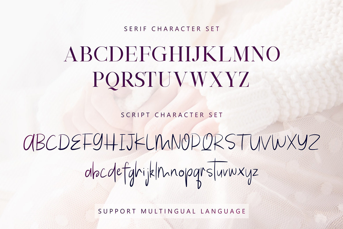 South Korea Font Duo Font Family插图4