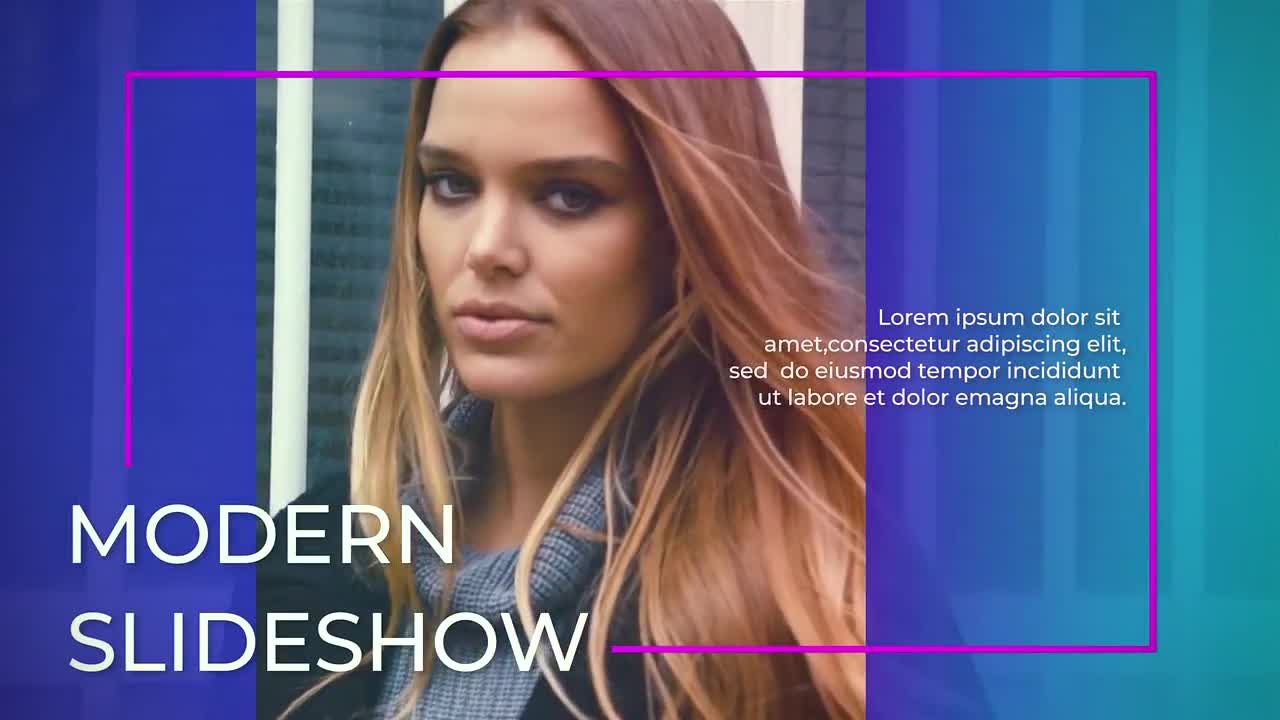 电视广告时尚的过渡效果Pr模板