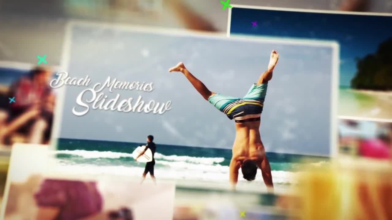 旅行回忆幻灯片照片展示素材库精选AE模板