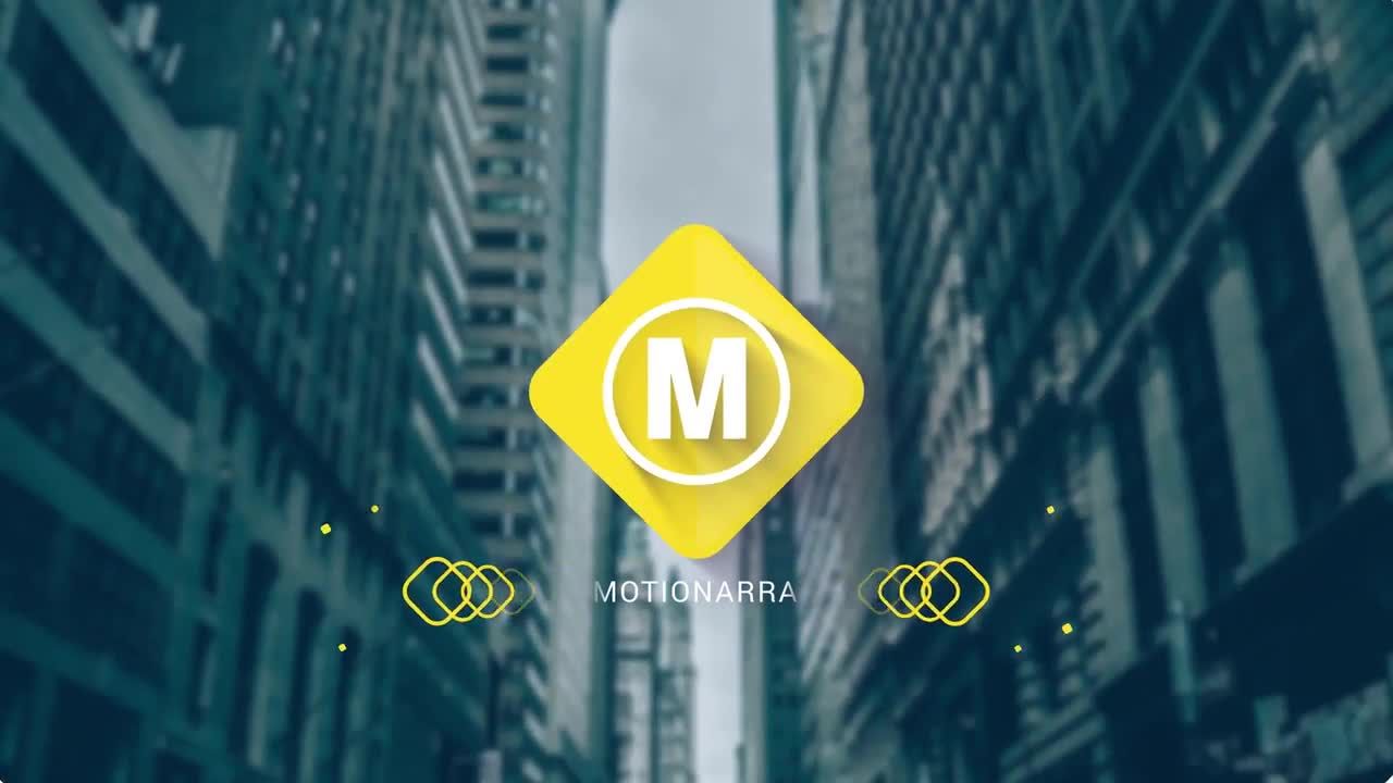 快速创意干净徽标展示动画素材库精选AE模板