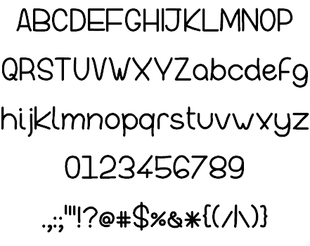 InFormal Style font插图2 InFormal Style font插图2
