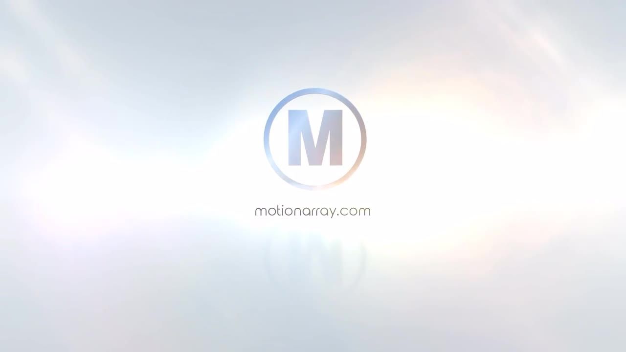 超现代的字符串徽标素材库精选AE模板