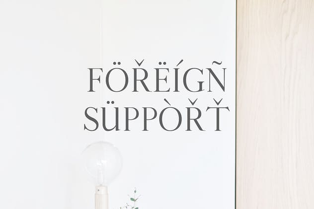 现代设计风格英文衬线字体家族 Aable A Modern Serif Font Family插图(6)