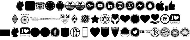 Font Color Germany font插图1 Font Color Germany font插图1