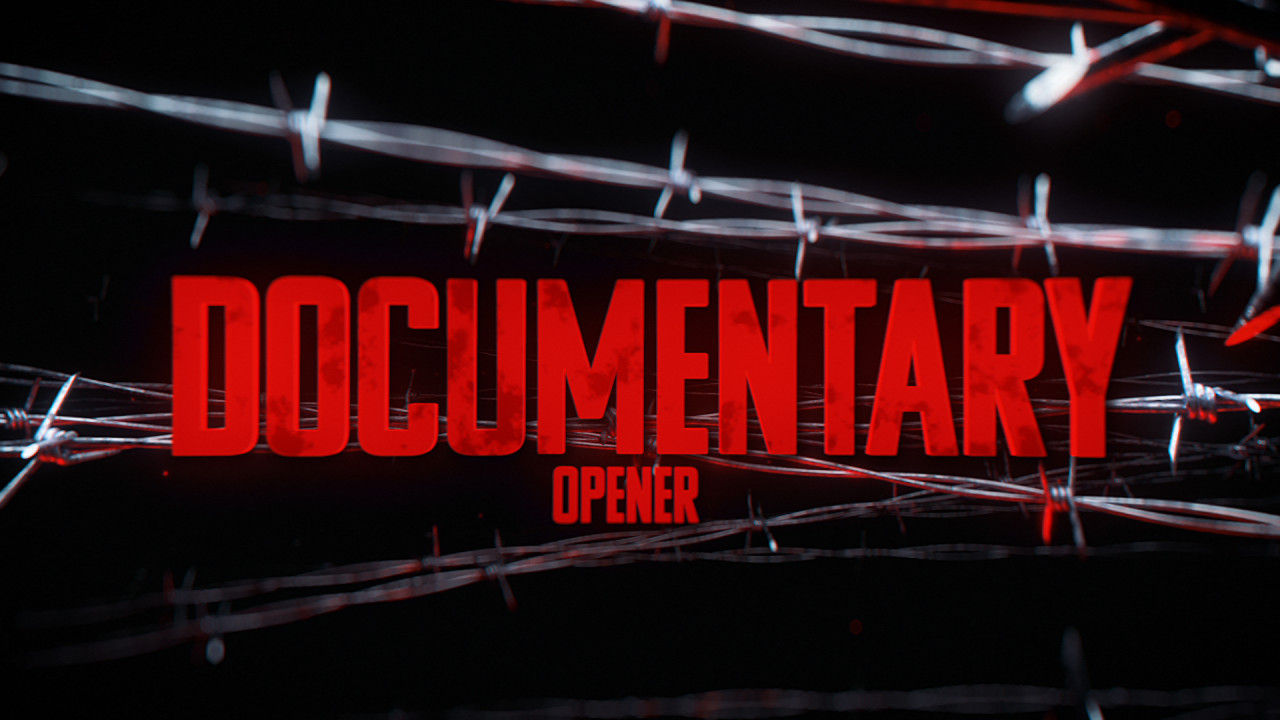 纪录片开场白素材库精选AE模板