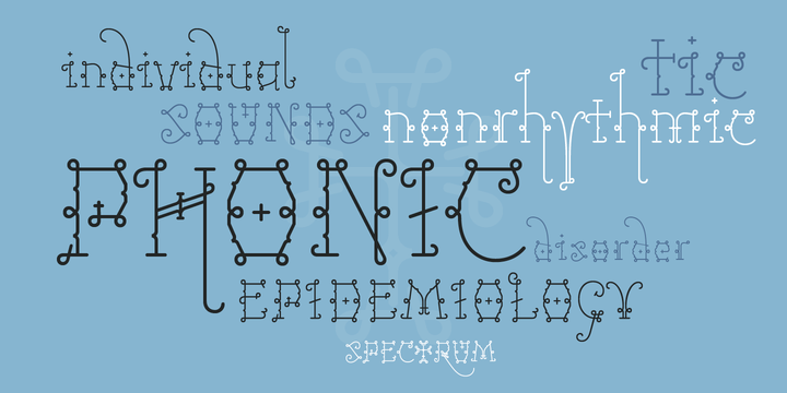 Tourette Font Family插图1