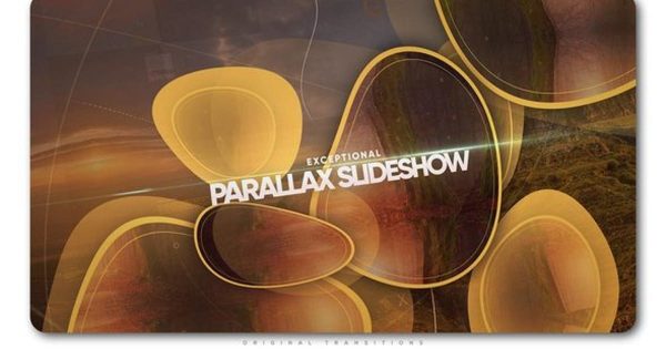 特殊视差幻灯片开场视频特效素材库精选AE模板 Exceptional Parallax Slideshow
