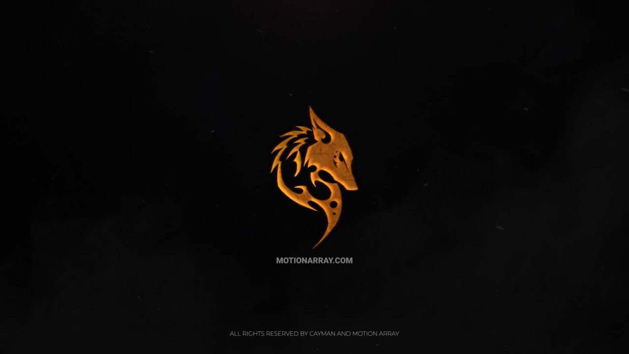 火线标志电影素材库精选AE模板