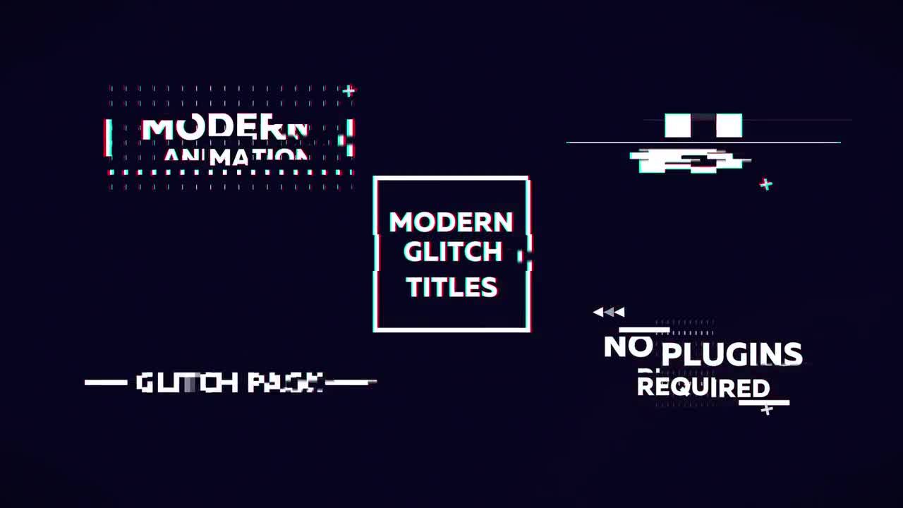 15个独特的全屏标题动画素材库精选AE模板