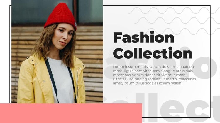 简洁时尚的服装宣传素材库精选AE模板