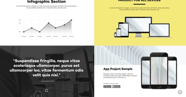 多用途互联网产品设计演示素材库精选AE模板 Presentation