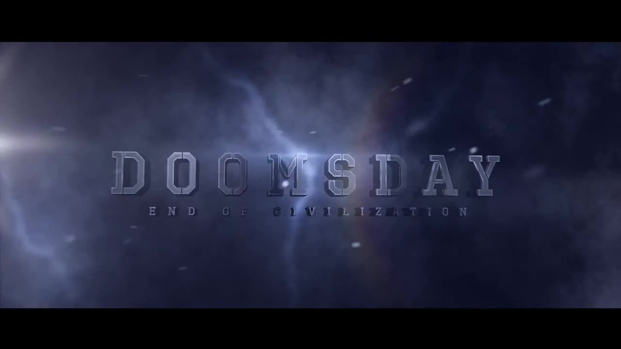 世界末日电影标题素材库精选AE模板