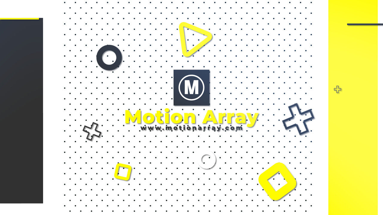 优雅动画企业幻灯片素材库精选pr模板