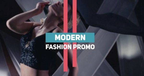 现代时尚服饰品牌宣传开场素材库精选AE模板 Modern Fashion Promo