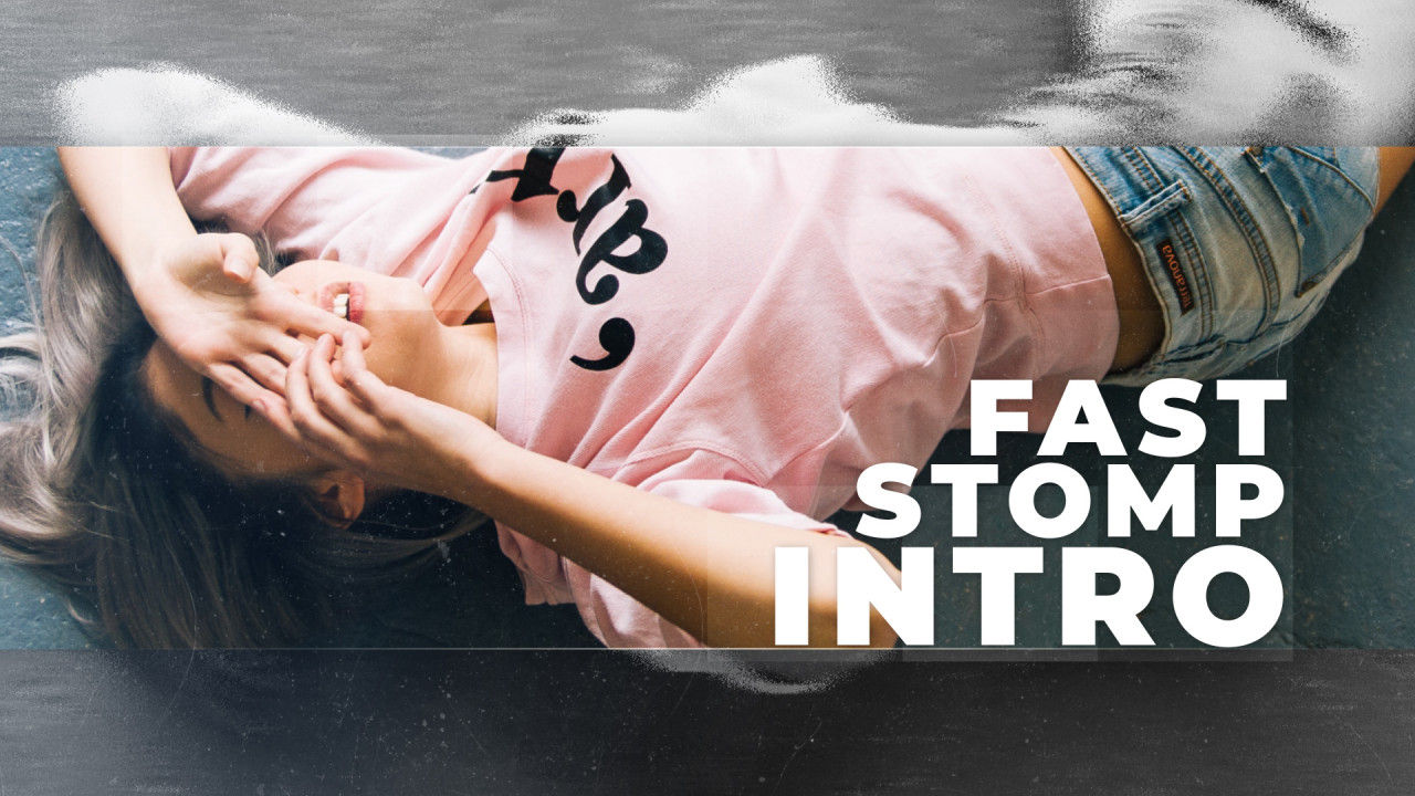 独特设计的快速踩踏介绍素材库精选AE模板