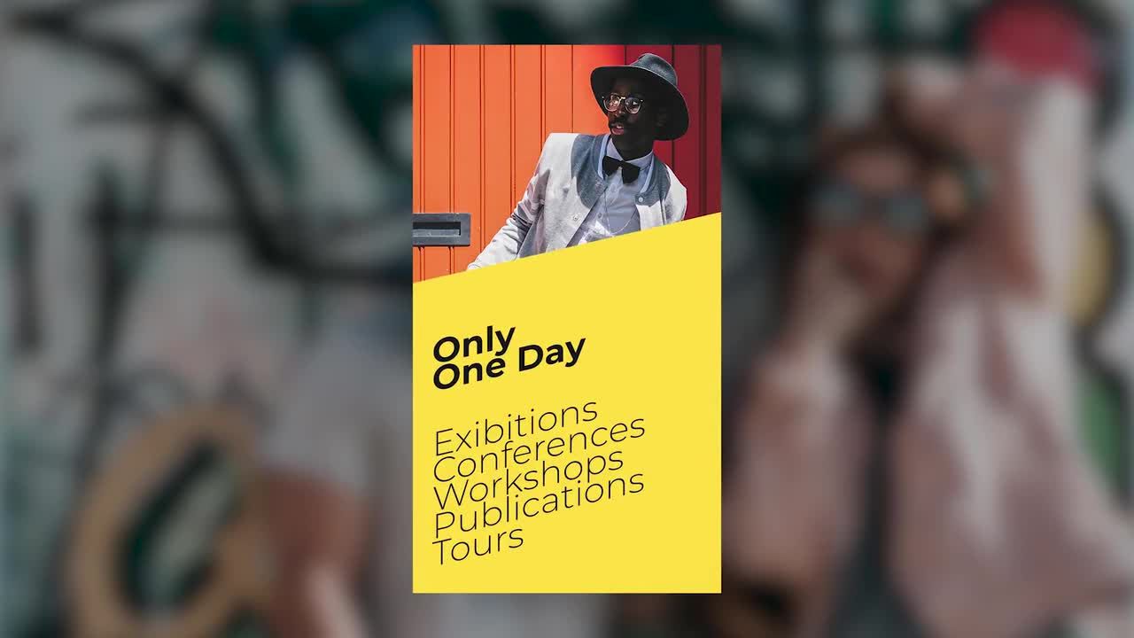 Instagram故事转场过渡素材库精选pr模板