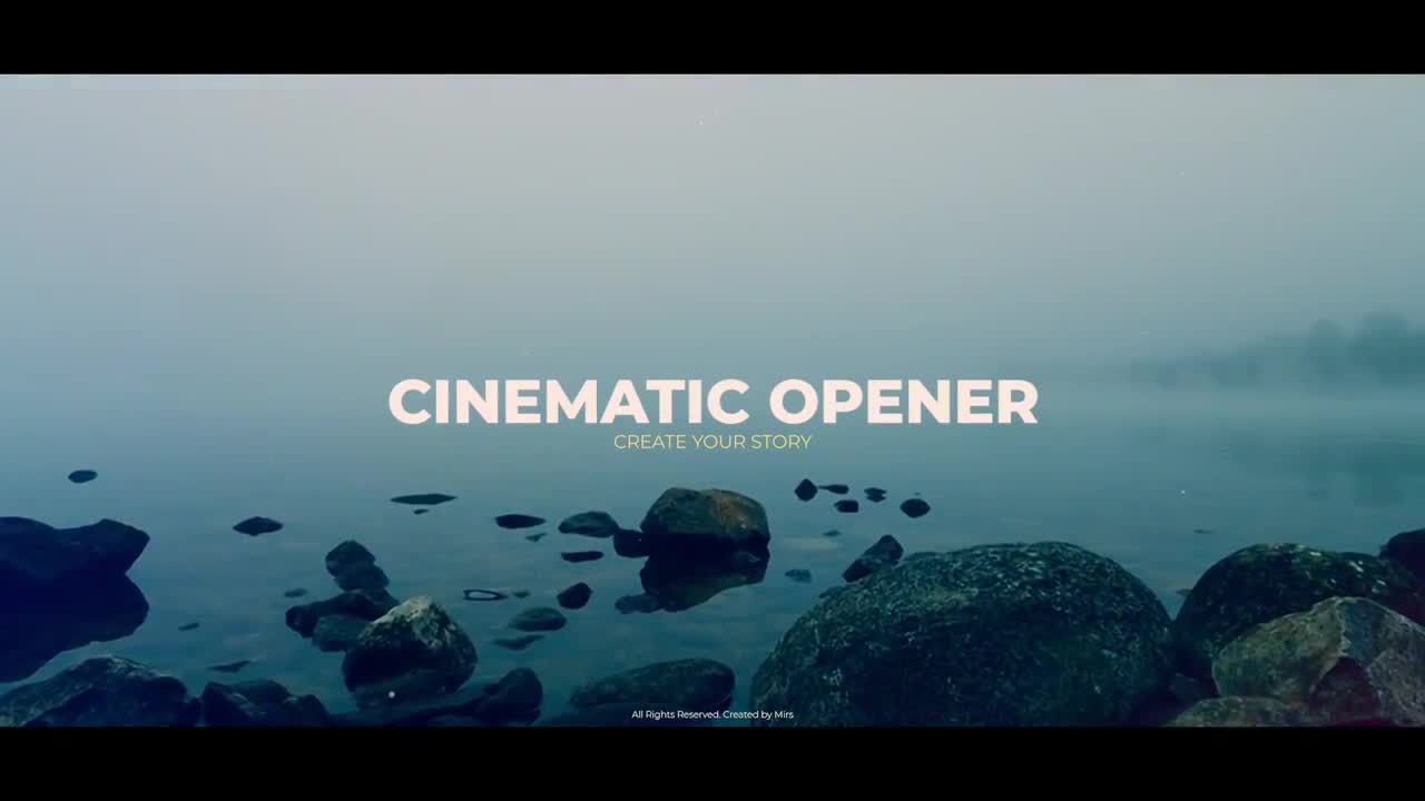 微妙漏光和过渡效果的电影开场白素材库推荐PR模板