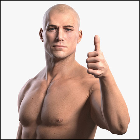 现代男人包含器官和生殖器人物素材之家精选3D模型