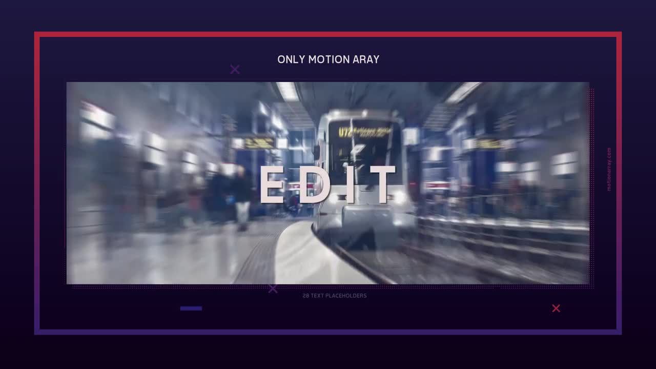 现代踩踏开瓶器素材库精选AE模板