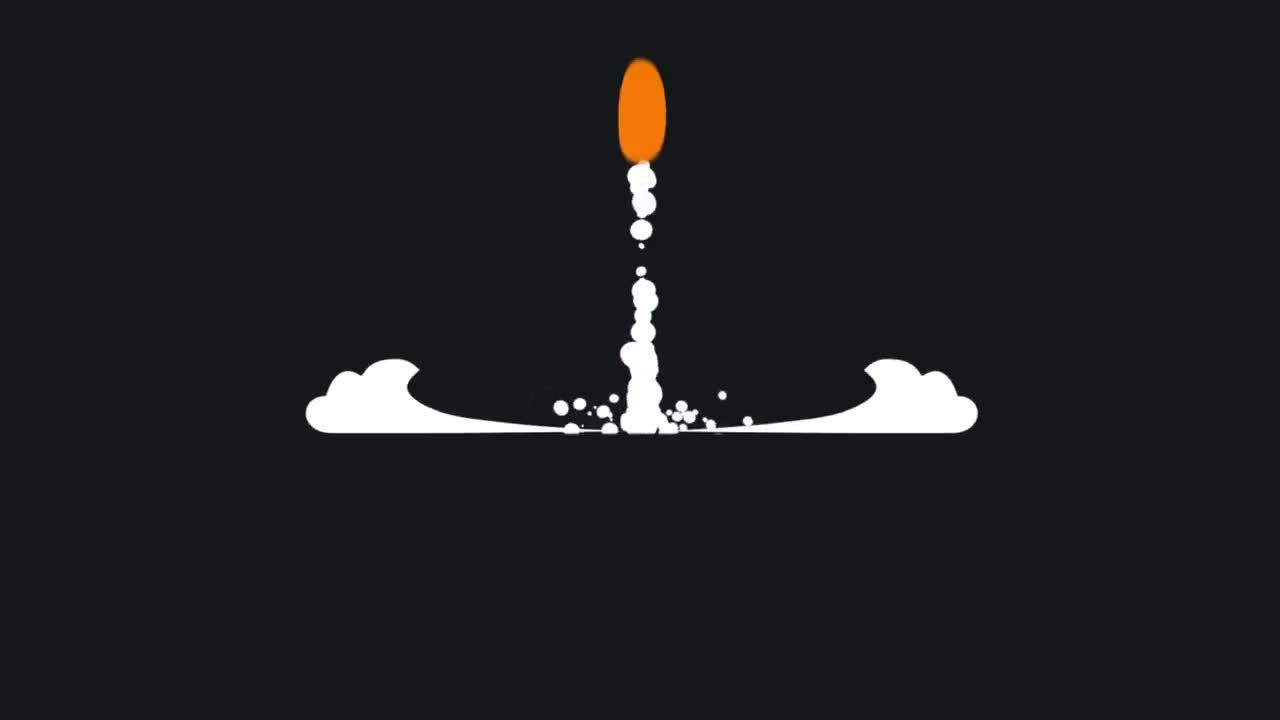 简单动态徽标展示素材库精选AE模板