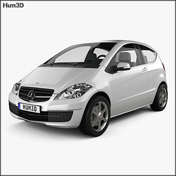 梅赛德斯·奔驰 A-Class W169 Coupe 2010 素材之家精选3D模型