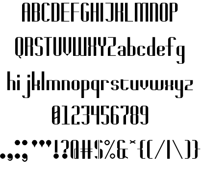 Badwolf font插图3 Badwolf font插图3