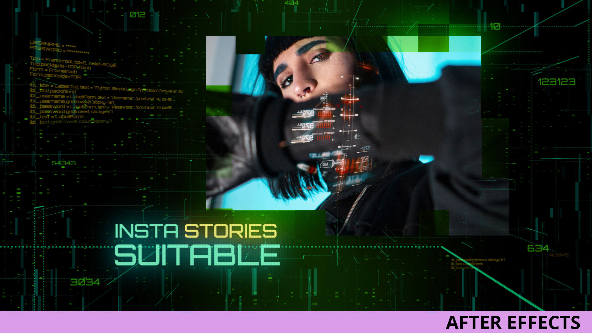 现代广告宣传片头介绍素材库精选AE模板