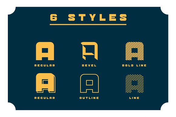 CS Sandreas Font Family插图2