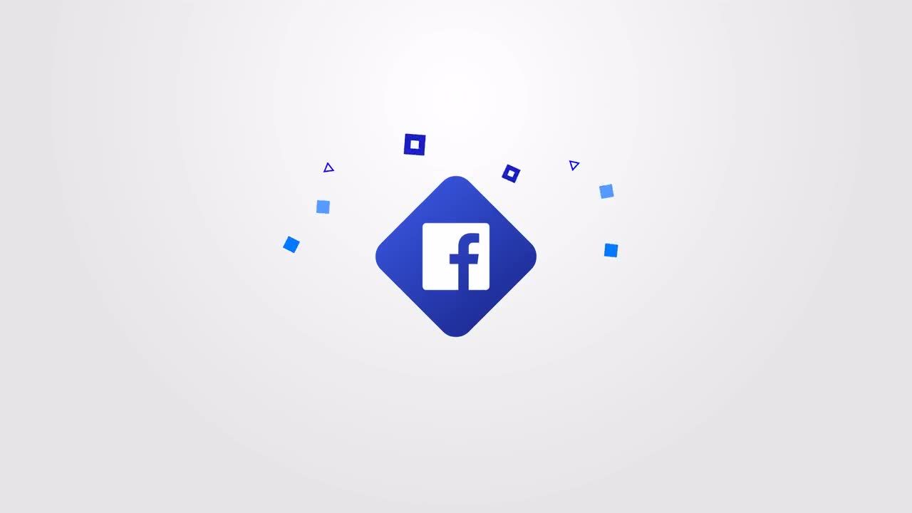 干净时尚的社交媒体标识显示包素材库精选AE模板