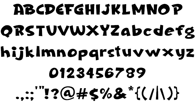 The Bug font插图1 The Bug font插图1