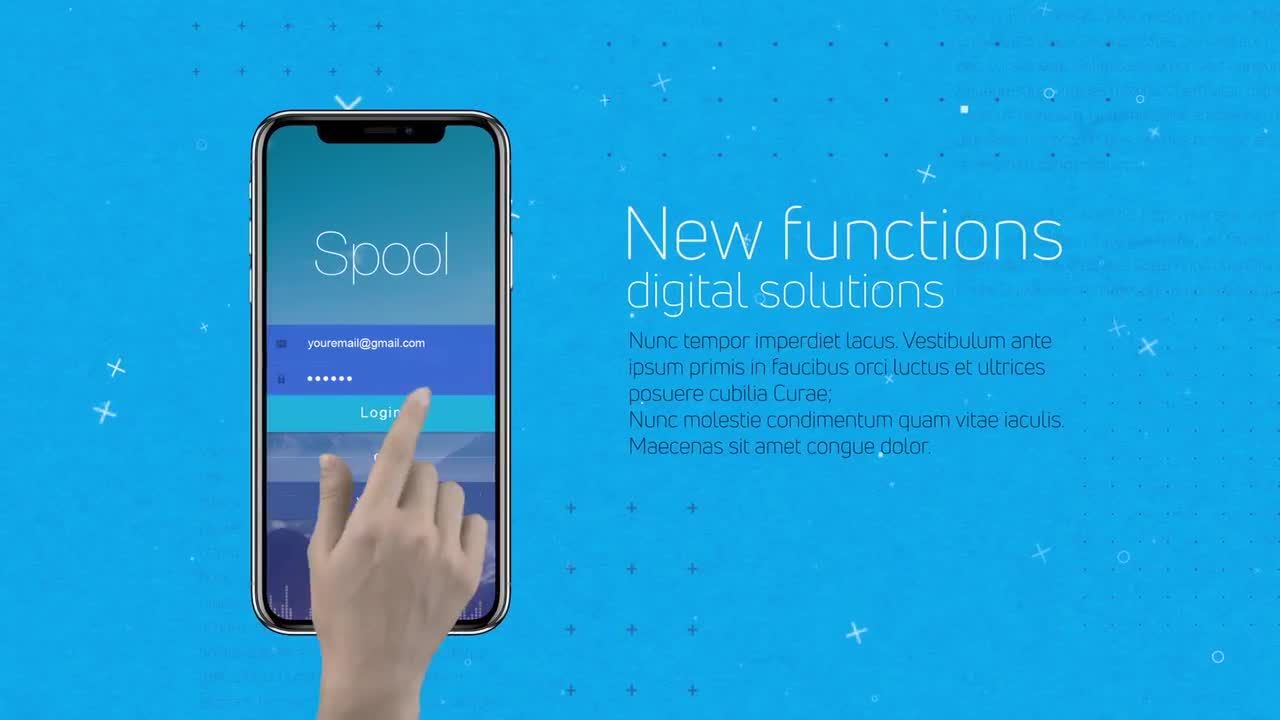 手机应用程序演示素材库精选AE模板素材