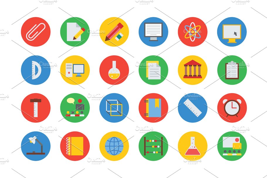 125+教育培训主题矢量图标下载 125+ Education Vector Icons插图(2)