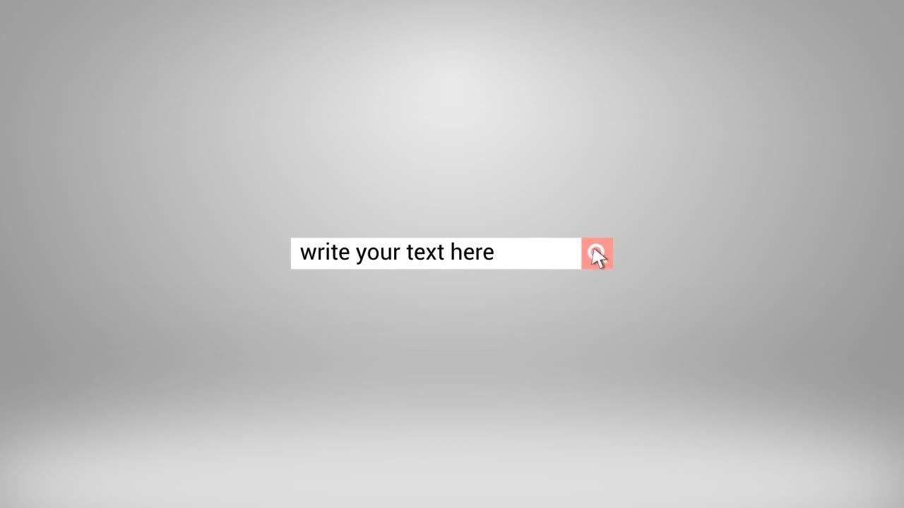 外观酷炫的搜索徽标素材库精选AE模板