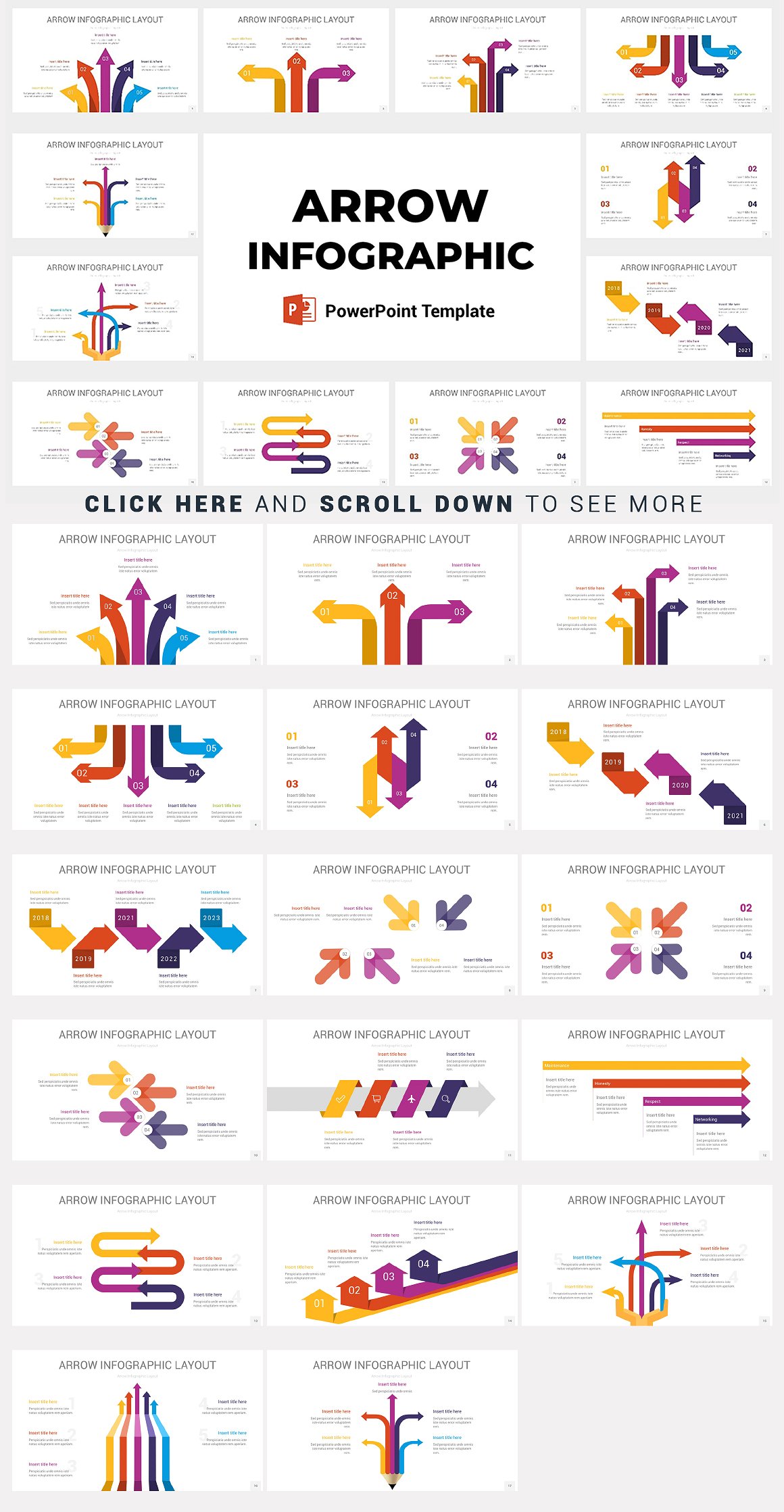 现代，干净多用途的PPT信息图表包插图(13)