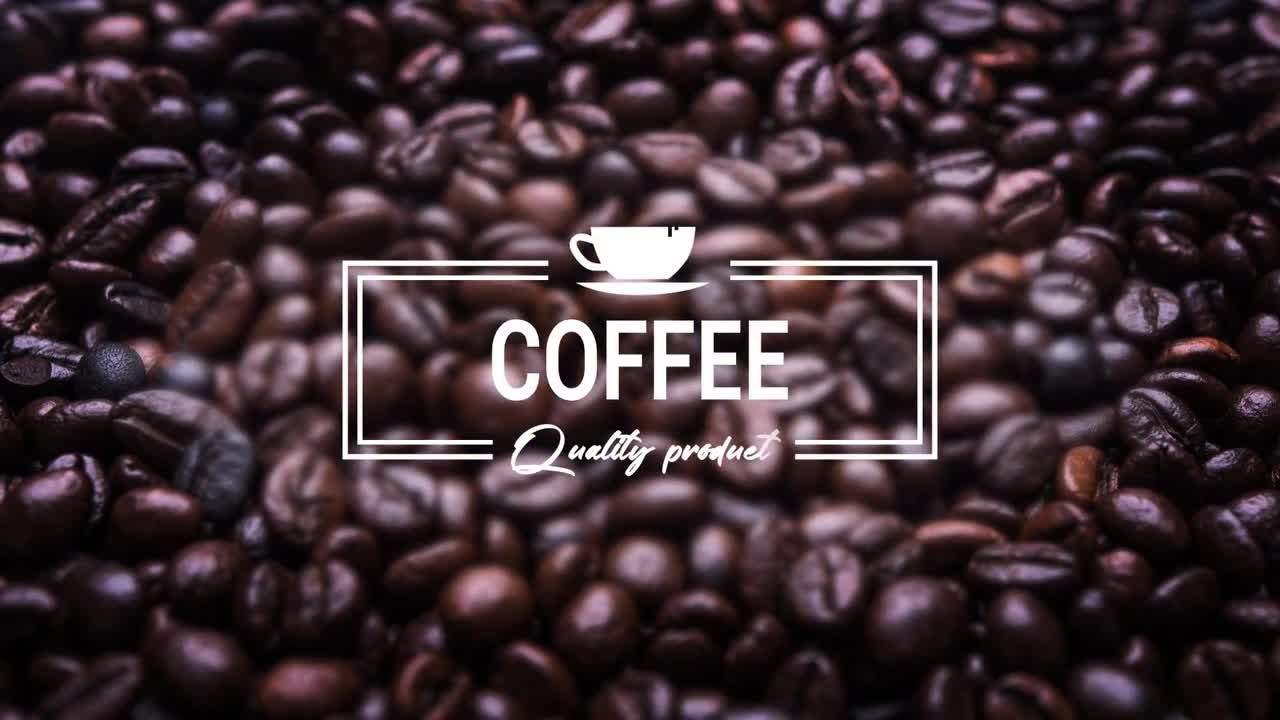 15个很酷的外观和创意动画咖啡标志素材库精选AE模板